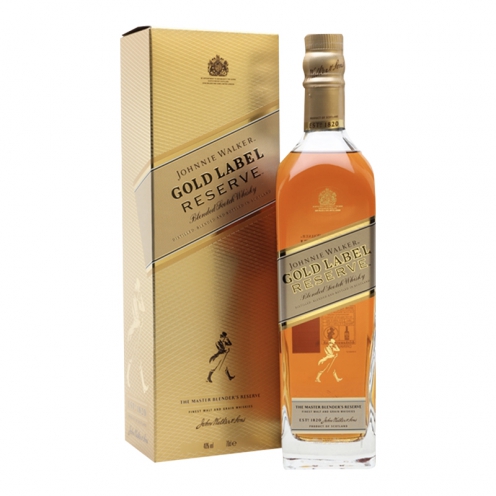 Johnnie Walker Gold Label Reserve mạ vàng 750ml 40%