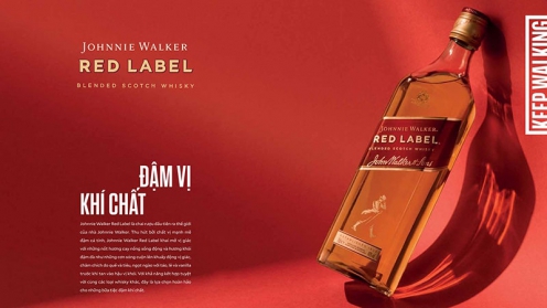 Rượu Johnnie Walker Red Label Tết 2023 - kèm hộp