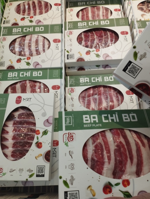 Ba Chỉ Bò Úc - 500gr