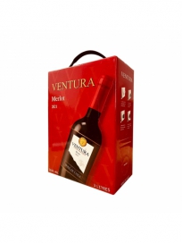 RƯỢU VANG HỘP VENTURA MERLOT 3 LÍT