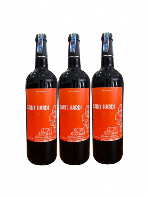 RƯỢU VANG PHÁP SAINT HARDI CABERNET SAUVIGNON 750ML