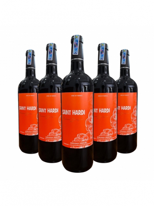 RƯỢU VANG PHÁP SAINT HARDI CABERNET SAUVIGNON 750ML