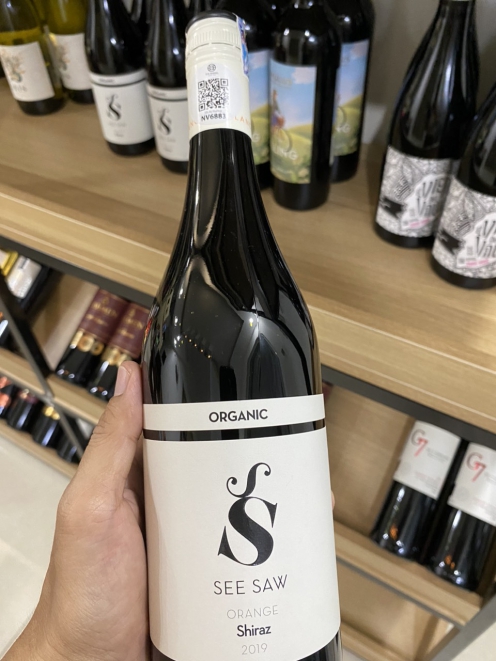 Vang Úc See Saw Organic Shiraz 750ml 13.5%