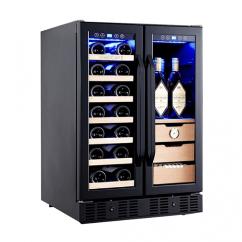 Tủ bảo quản rượu vang và Cigar Vinocave 120 lít