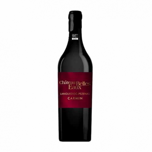 Rượu Vang Pháp Chateau Belles Eaux Languedoc Pezenas Carmin 750ml