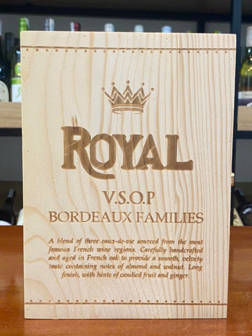 [Chính hãng] Rượu Royal V.S.O.P France 40%750ml kèm hộp gỗ cao cấp