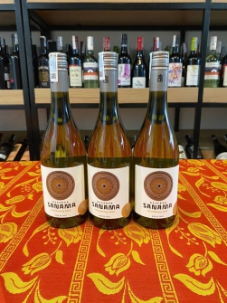 Rượu vang trắng Chile Sanama Chardonnay 13%