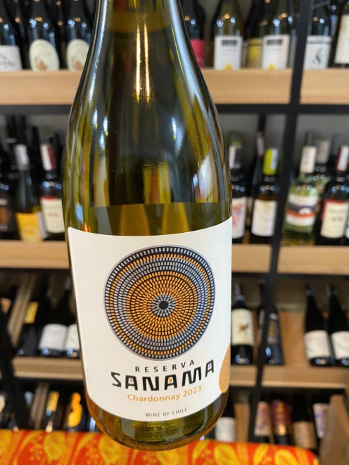 Rượu vang trắng Chile Sanama Chardonnay 13%