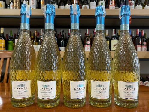 Rượu Vang Sparkling Celebration Calvet Brut