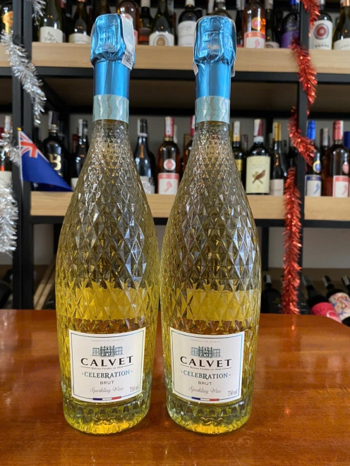 Rượu Vang Sparkling Celebration Calvet Brut