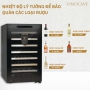 Tủ làm mát, tủ bảo quản rượu vang Vinocave 52 chai trán viền 2 lớp điều khiển cảm ứng