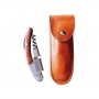 Dụng cụ khui rượu vang thép không gỉ - cán gỗ cao cấp