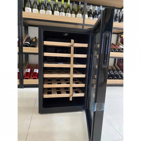 Tủ bảo quản rượu vang, tủ rượu vang 18 chai Vinocave khay gỗ
