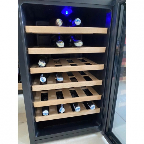 Tủ bảo quản rượu vang, tủ rượu vang 18 chai Vinocave khay gỗ