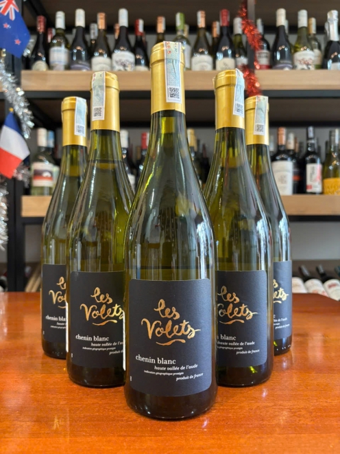 [Nhập khẩu nguyên chai] Rượu vang Pháp Les Volets Chenin Blanc 750ml 13%