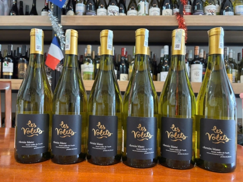 [Nhập khẩu nguyên chai] Rượu vang Pháp Les Volets Chenin Blanc 750ml 13%