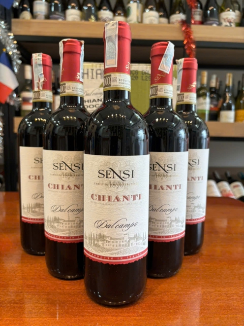 Rượu vang đỏ Ý Sensi Dalcampo Chianti DOCG 750ml 13%