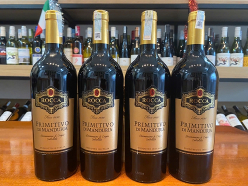 Rượu Vang Ý Rocca Primitivo  DOC 14.5%