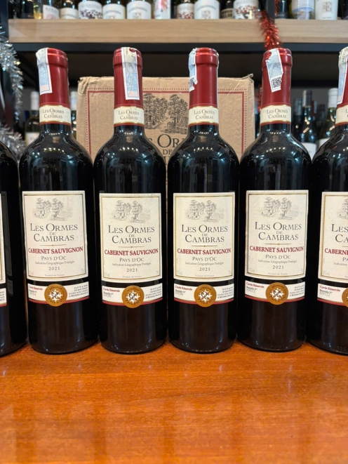 Rượu vang Pháp Les Ormes De Cambras Cabernet Sauvignon 750ml 13%