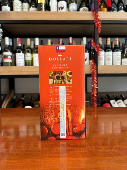 Rượu vang đỏ Chile Dollari Special Cabernet Sauvignon 3 lít 13%