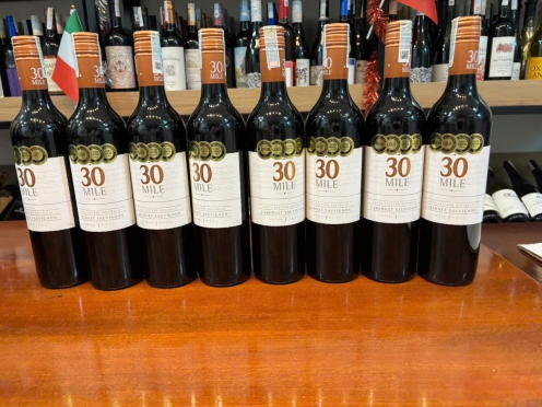 Rượu vang Úc 30 Mile Cabernet Sauvignon 750ml