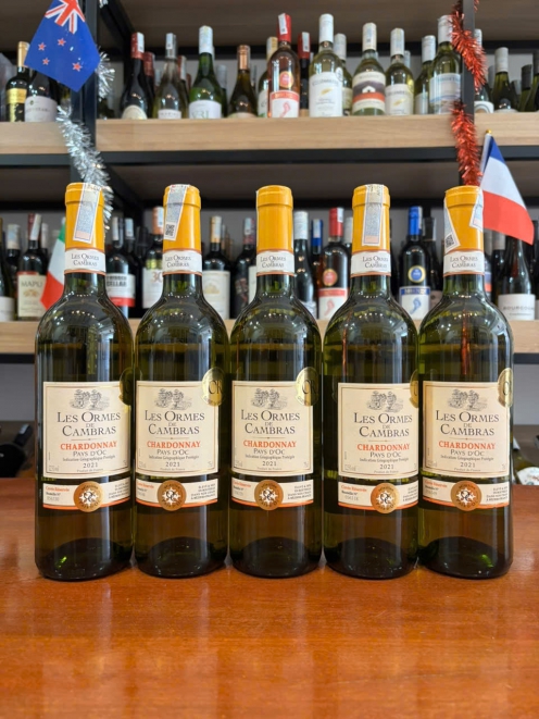 Rượu vang Pháp Les Ormes De Cambras Chardonnay 750ml 12,5%