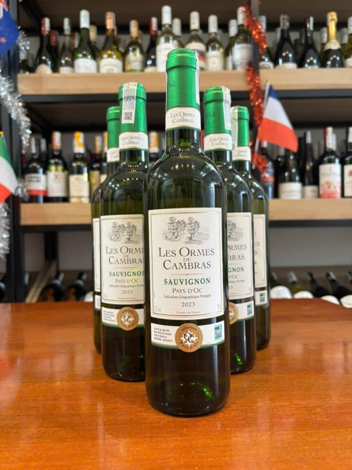 Rượu vang Pháp Les Ormes De Cambras Sauvignon Blanc 750ml 12,5%