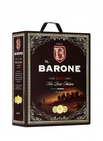 Rượu vang bịch Ý Barone Rosso 3 lít