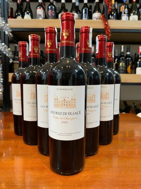 Rượu vang Pháp Adorez De France Cabernet Sauvignon 750 ml 13 vol