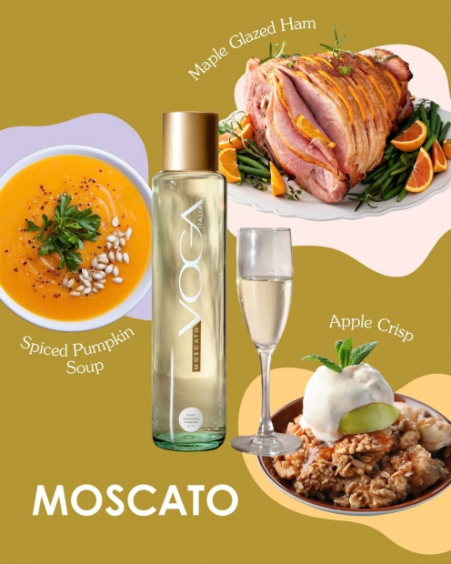 Rượu vang trắng Voga Moscato 750ml