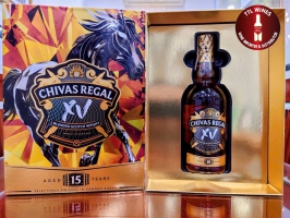 Full set rượu Whisky Chivas 15 Regal Gold Signature 700ml 40% kèm hộp quà Tết phiên bản  2026