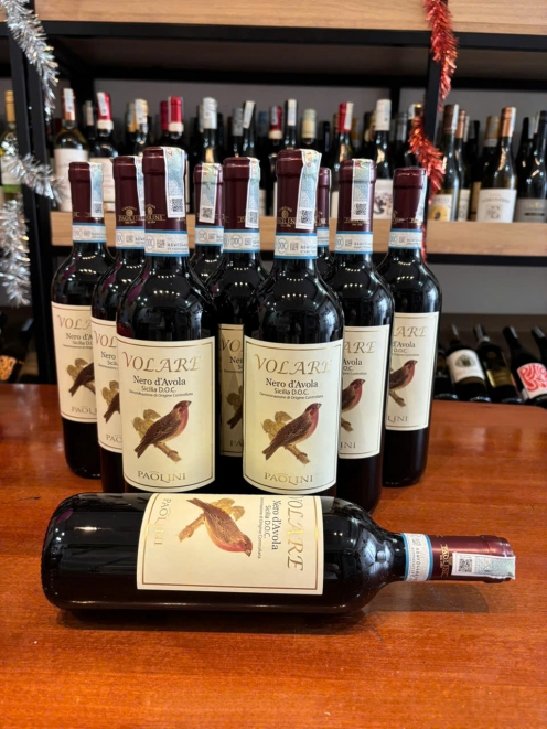 Rượu vang đỏ Ý Cantine Paolini Volare Nero d’Avola 750ml 13%