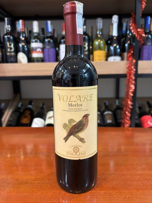 Rượu vang đỏ Ý Cantine Paolini Volare Nero d’Avola 750ml 13%