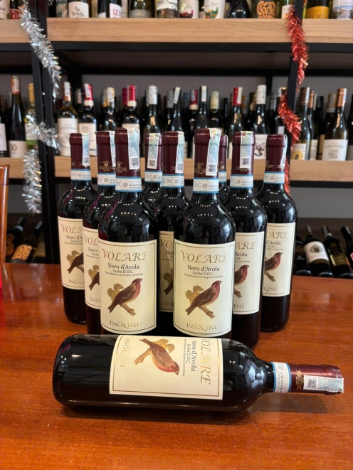 Rượu vang đỏ Ý Cantine Paolini Volare Nero d’Avola 750ml 13%