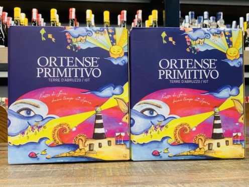 Rượu vang Ý Ortense Primitivo 2.250 ml 14%