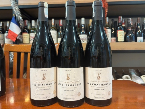 Rượu vang đỏ Pháp Freres Loire Valley Les Charmantes Cabernet Franc 750ml 13%